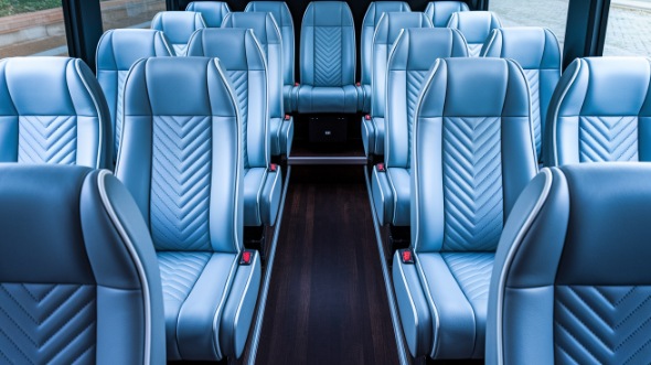 28 passenger minibus inside jefferson city