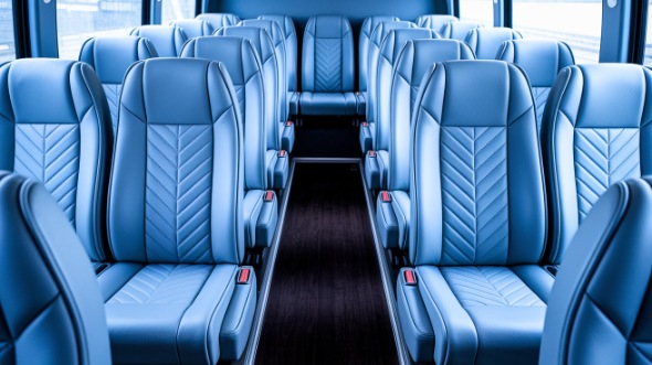 30 passenger minibus interior st peters