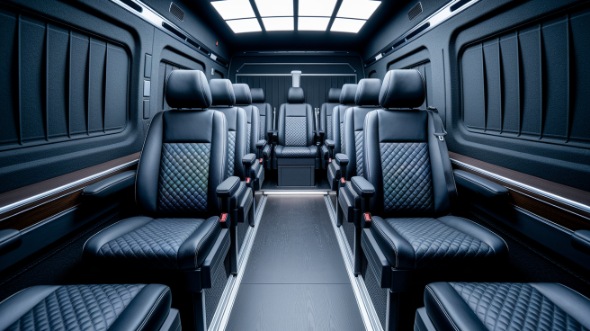 sprinter van with driver rental columbia